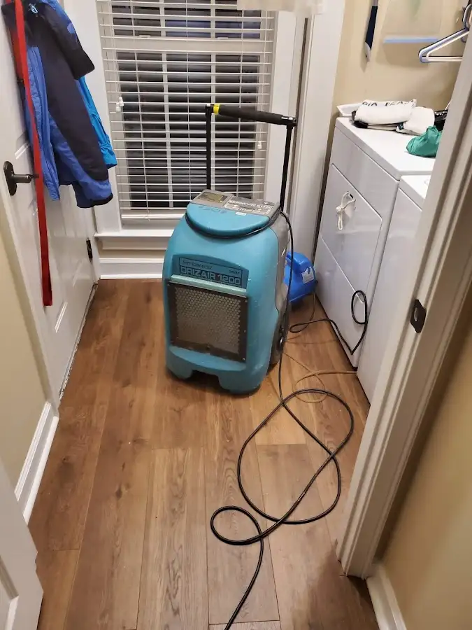 Commercial dehumidifier deployed for Crawl Space Restoration in Yucaipa