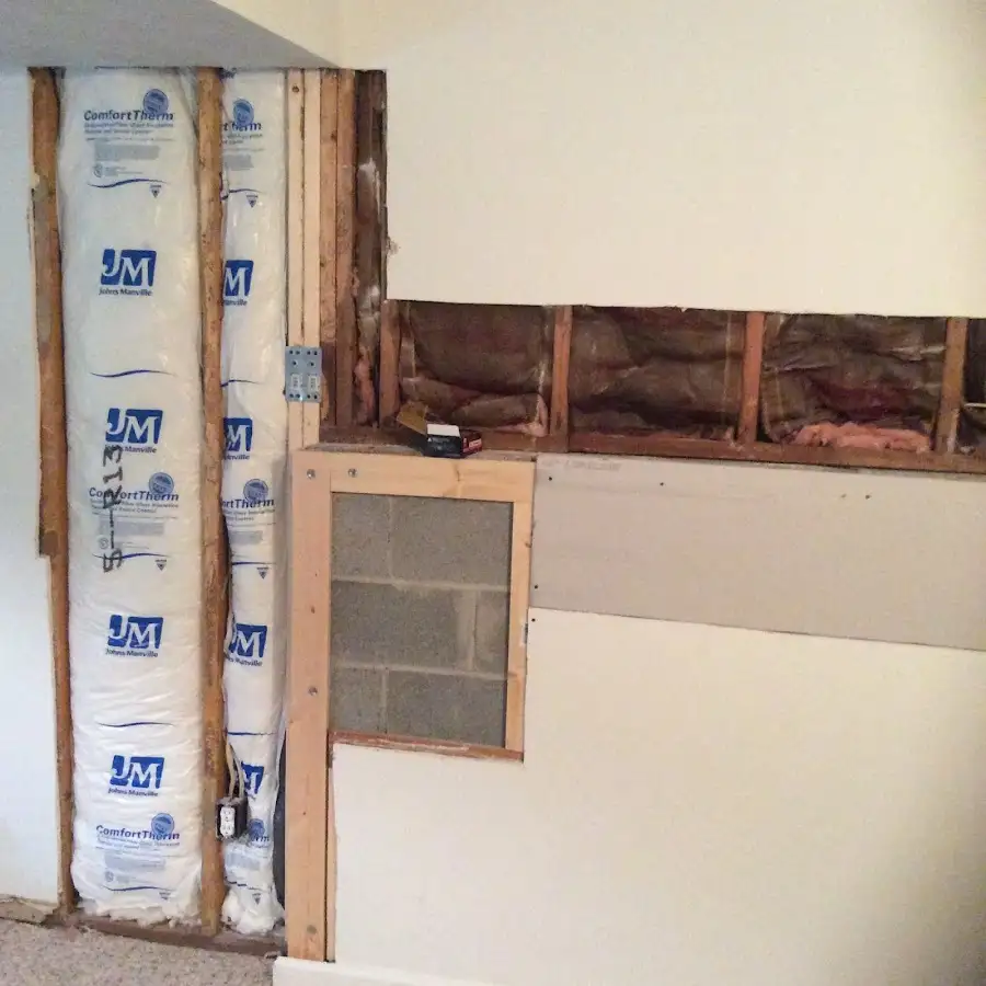 Wall insulation replacement during Structural Drying in Yucaipa